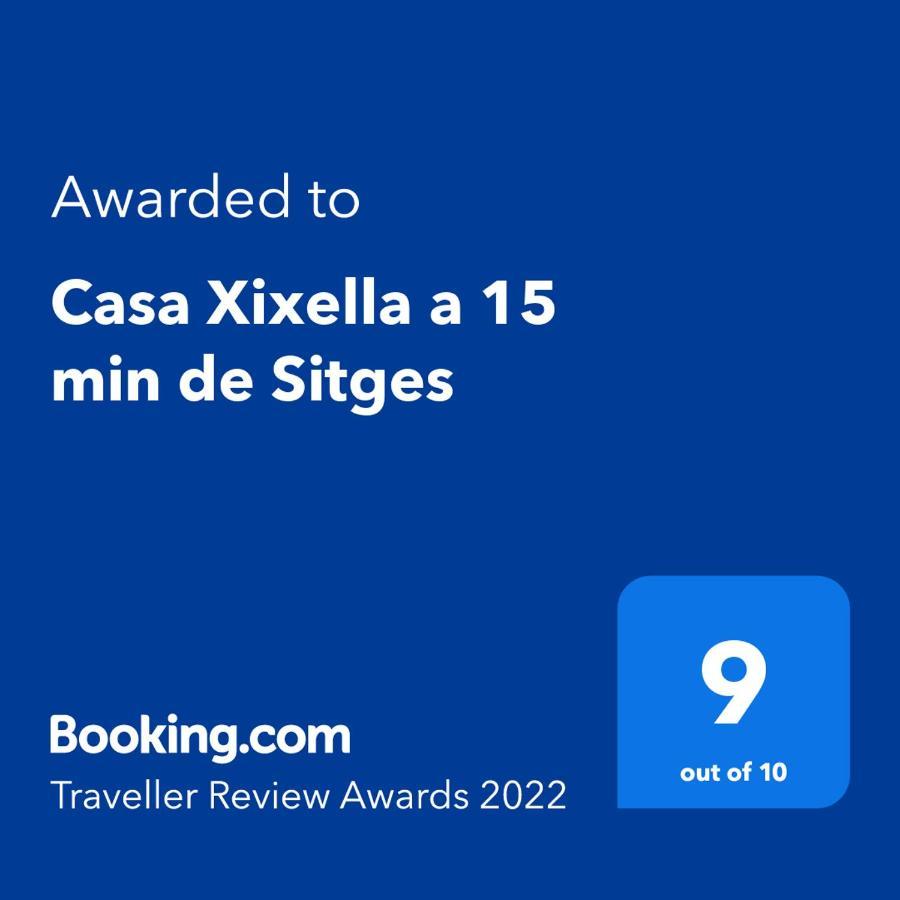Вілла Casa Xixella A 15 Min De Sitges Olivella Екстер'єр фото